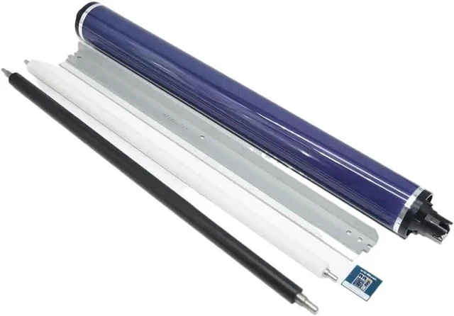Alt view image 3 of 4 - Compatible Charge Roller and Drum Chip Set with Cleaning and OPC Drum for Color C70 C550 C570