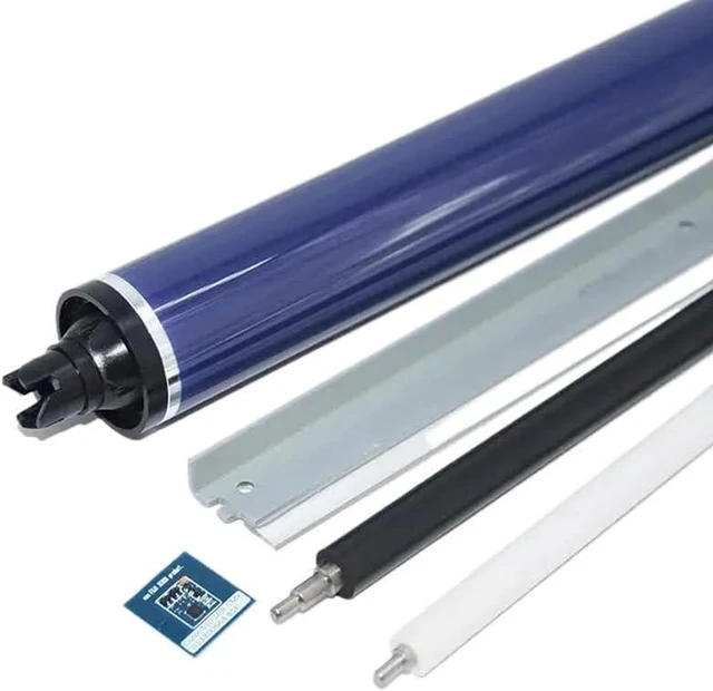 Alt view image 4 of 4 - Compatible Charge Roller and Drum Chip Set with Cleaning and OPC Drum for Color C70 C550 C570
