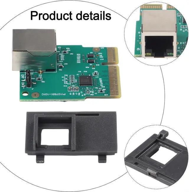 Alt view image 6 of 7 - Internal Print Server Module P1112640-015 for Zebra ZD421 ZD421T ZD421D Desktop Label Printer 203dpi 300dpi Ethernet Adapter