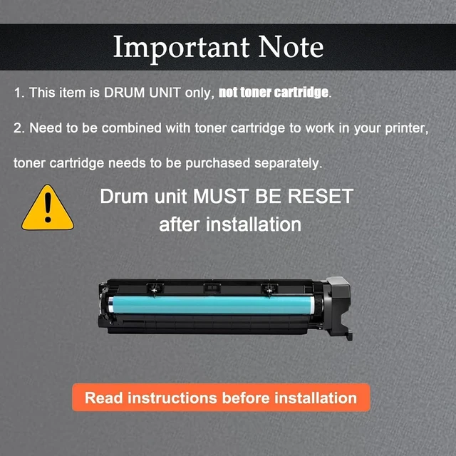 Alt view image 7 of 7 - 113R00670 Drum Units Compatible for Xerox 113R00670 Imaging Drum Unit Work for Xerox Phaser 5550 5500B 5500N 5500DN 5500DT 5500DX Printers