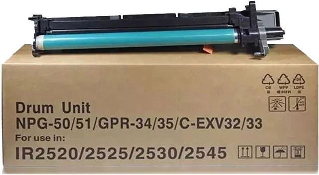 Main image of High-Capacity GPR34 Imaging Drum, Compatible with Canon Runner 2535 2535I 2545 2545I 5015 5015N Printers Drum Unit NPG-50