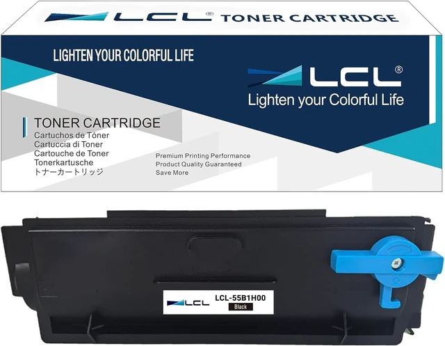 Main image of LCL 55B1H00 Black Toner Cartridge Replacement for Lexmark 55B1000 55B1H00 High Yield for MS331 MS331dn MS431 MS431dn MS431dw MX331 MX331adn MX431 MX431adn MX431adw MX432 MX432adw Printer (1-Pack)