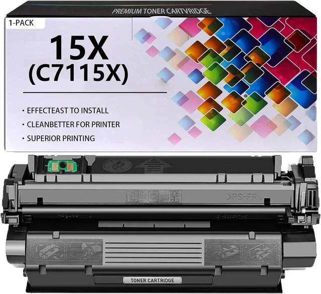 Main image of C7115X Toner Cartridges Compatible for HP 15X C7115X Toner Cartridge Work for HP Laserjet 1000 1005 1200 1220 3300 3320 3330 3380 Printers