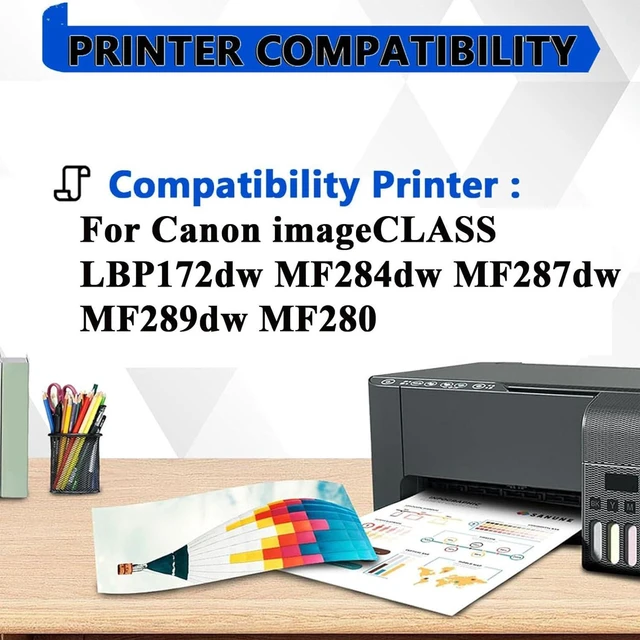 Alt view image 3 of 7 - 072 Toner Cartridges Replacement Compatible for Canon LBP172dw MF284dw MF287dw MF289dw MF280 Printers(1 Pack Black)