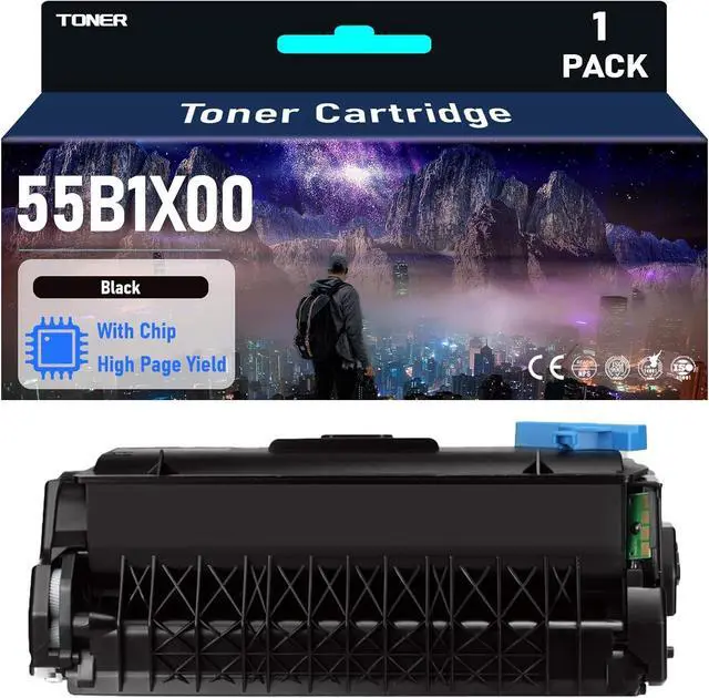Main image of 55B1X00 Toner Cartridge (with chip) Compatible for Lexmark Compatible Replacement for Lexmark MS331dn MS431dn MS431dw MX331adn MX431adn MX431adw Printers,Black 20000 Pages