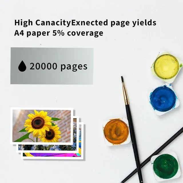 Alt view image 3 of 7 - 55B1X00 Toner Cartridge (with chip) Compatible for Lexmark Compatible Replacement for Lexmark MS331dn MS431dn MS431dw MX331adn MX431adn MX431adw Printers,Black 20000 Pages