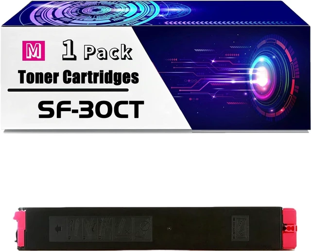 Main image of MRTIP Compatible for Sharp SF-30CT Toner Cartridges for SF-S502DC SF-S312RC SF-S601DC SF-S351RC SF-S602DC Printers, with Chip High Yield 3200 Pages, Durability (1 Pack Magenta)
