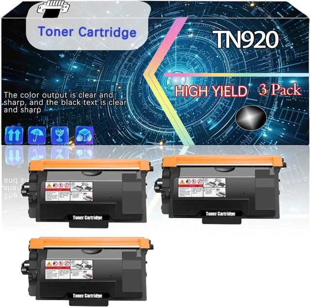 Main image of TN920 Compatible for Brother HL-L6415DW HL-L6415DWT MFC-EX915DW MFC-L5715DW Printers, Replacement Toner Cartridge High Yield Printer Accessories (3 Pack Black)