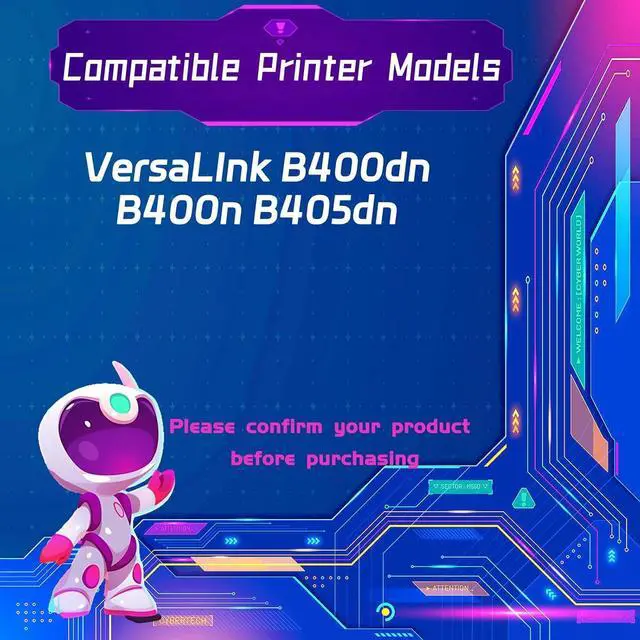 Alt view image 2 of 7 - MRTIP Compatible for Xerox 115R00119(110V) Fuser Unit for VersaLInk B400dn B405dn B400n Printers, with Chip High Yield 300000 Pages, Durability (1 Set)