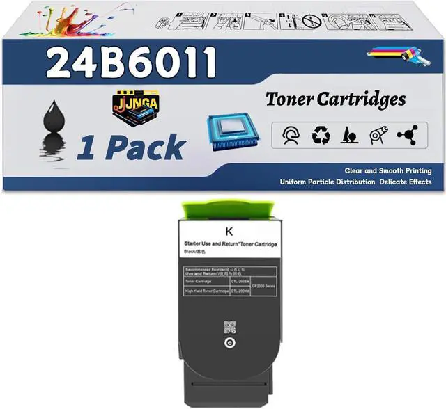 Main image of Work for Lexmark XC2132 Printers, Replacement for Lexmark 24B6011 Toner Cartridges, Capacity of 6000 Page (1 Pack Black)
