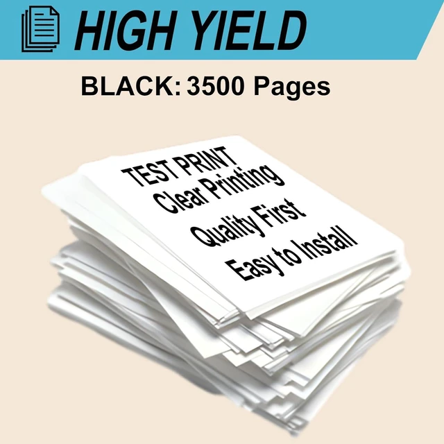 Alt view image 3 of 7 - 43979101 Toner Cartridge Compatible for Okidata OKI B410D B410DN B420DN B430DN B430N Printers, High Yield 3500 Pages, Print More Pages (Black)