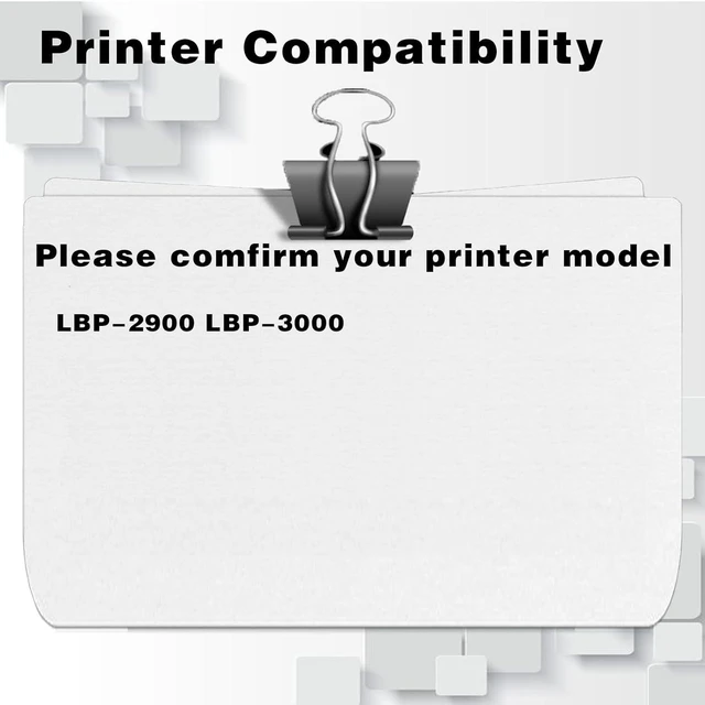 Alt view image 2 of 7 - CRG303 CRG-303 Toner Cartridges Compatible for CanonCRG303 CRG-303 Toner Cartridge Work for Canon LBP-2900 LBP-3000 Printers