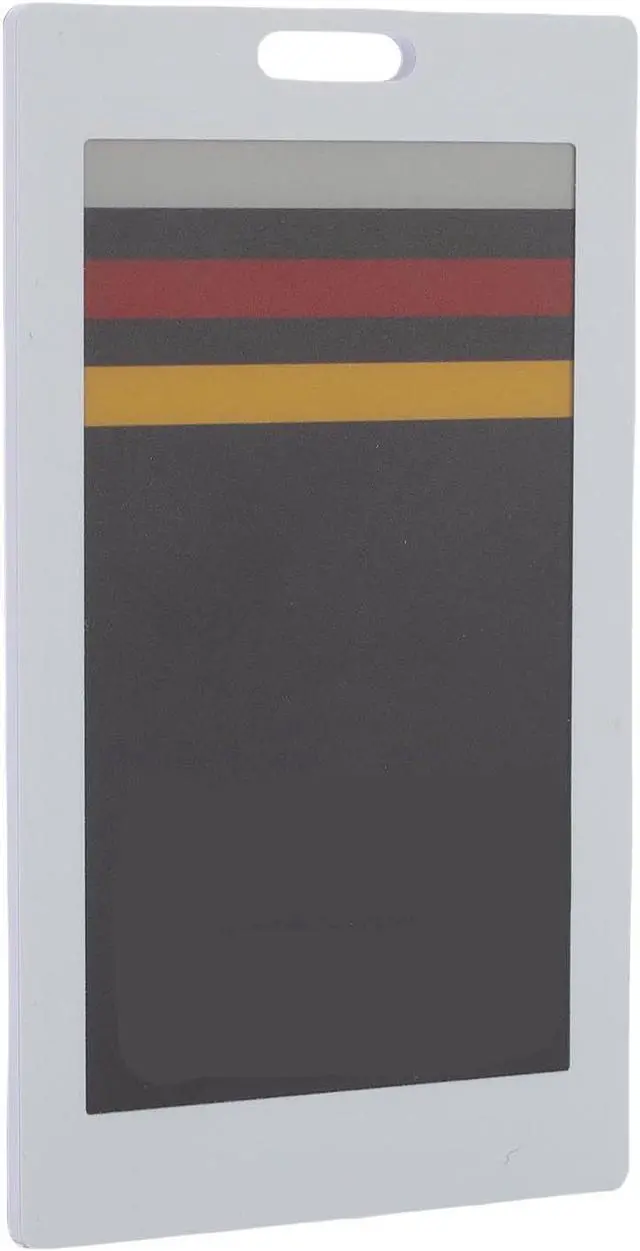 Alt view image 2 of 7 - E Paper ID Card, Clear Black White Red Display Color Smart ID Badge for Access Control
