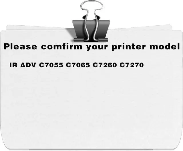 Alt view image 2 of 7 - GPR33 GPR-33 Toner Cartridges Compatible for Canon GPR33 GPR-33 Toner Cartridge Work for Canon IR ADV C7055 C7065 C7260 C7270 Printers,Cyan