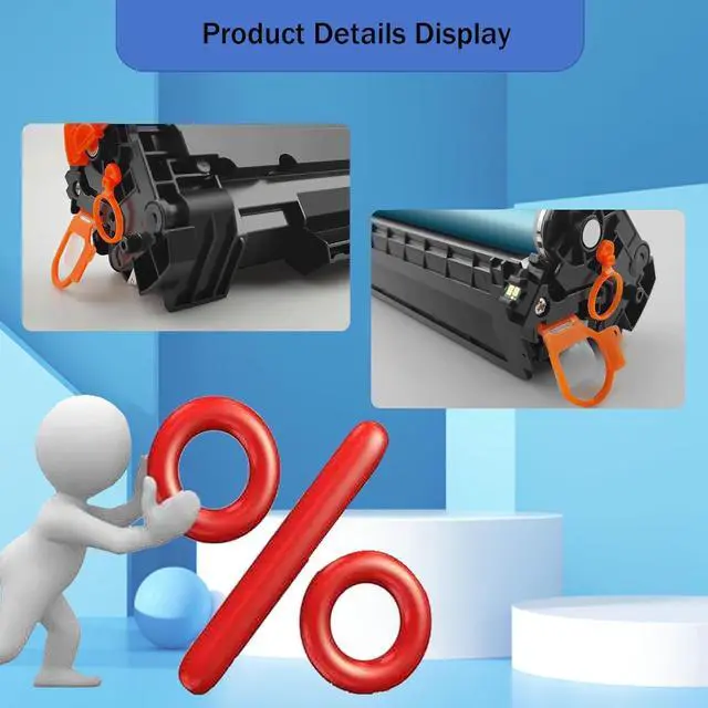 Alt view image 5 of 7 - 141A W1410A Toner Cartridge High-Yield Compatible for HP M110w M139w M140w Printers 1 Pack