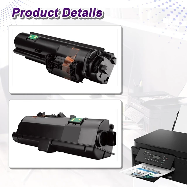 Alt view image 4 of 7 - TK-1272 TK1272 Toner Cartridge Compatible for Kyocera ECOSYS MA4000x MA4000wfx MA4000wifx Printers, High Yield 10,000 Pages, with Chip, Black 1 Pack