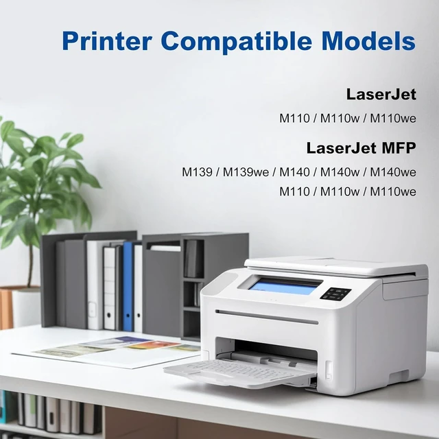 Alt view image 2 of 7 - W1420X Toner Cartridges Compatible for HP 142X W1420X Toner Cartridge Work for HP Laserjet M110 M110w M110we MFP M139 M139we M140 M140w M140we Printers