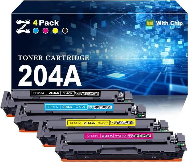 Main image of 204A Toner Cartridges Compatible for HP 204A CF510A CF511A CF512A CF513A Toner Cartridge Work for HP Laserjet Pro MFP M180nw M180n M181fw M154nw M154a Printers