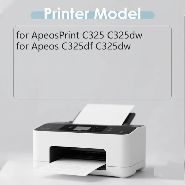Alt view image 2 of 7 - C325 Toner Cartridges Compatible for Xerox ApeosPrint C325 C325dw for Apeos C325df C325dw Printers, High Yield (3000 Pages) 1 Set