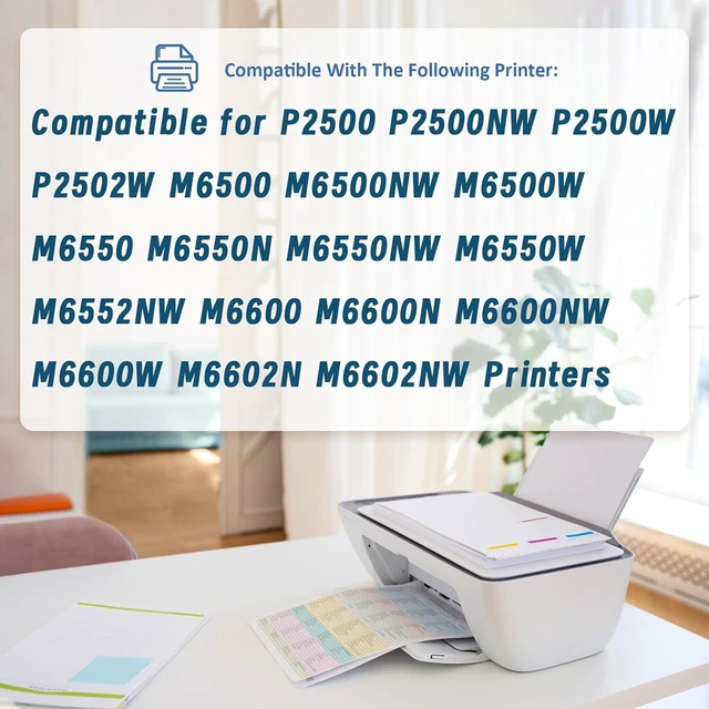 Alt view image 2 of 7 - PB-210 PB210 Toner Cartridge Compatible for Pantum PB-210 PB210 Toner Cartridge for P2500W P2502W M6550NW M6552NW M6600NW M6602NW Printers 1Pack