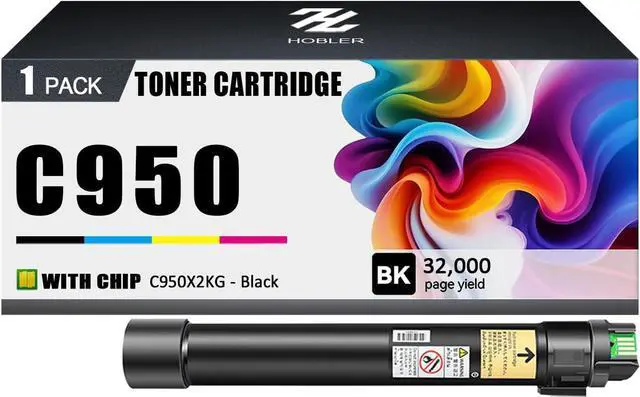 Main image of C950 Toner Cartridge Compatible for Lexmark C950X2KG Black Toner Cartridges Work for Lexmark C950 C950de Printers