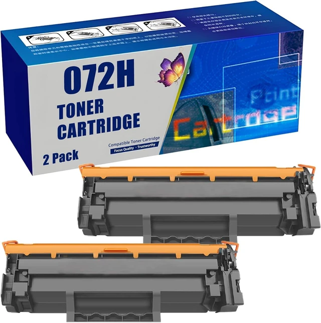 Main image of Black 072H CRG072H Toner Cartridge Compatible for Canon ImageCLASS LBP172DW MF284DW MF287DW MF289DW MF280 Printer 2 Pack Black