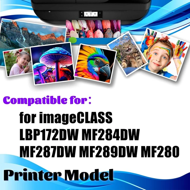 Alt view image 2 of 7 - Black 072H CRG072H Toner Cartridge Compatible for Canon ImageCLASS LBP172DW MF284DW MF287DW MF289DW MF280 Printer 2 Pack Black