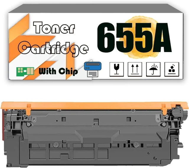 Main image of 655A CF450A CF451A CF452A CF453A High-Yield Toner Cartridge Compatible for HP M652n M652dn M653dn M653x M653dh MFP M681f M681dh M681z MFP M681f M682z Printers Cyan*1