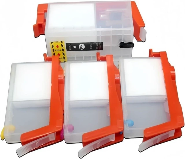 Alt view image 5 of 6 - 910 910XL 912 912XL Refill Ink Cartridge with Chip, Compatible for HP Officejet 8012 8013 8014 8015 8017 8022 8023 8024 8025 8026 8028 8035(910)
