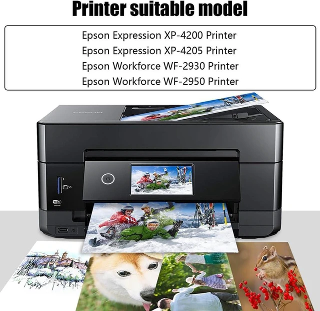 Alt view image 2 of 7 - NoahArk 4 Pack 232XL Remanufactured Ink Cartridge Replacement for 232 232XL T232 T232XL High-Capacity Work for XP-4200 XP-4205 WF-2930 WF-2950 Printer (Black, Cyan, Magenta, Yellow)