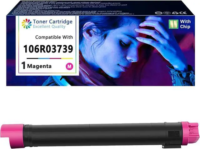 Main image of C7020 Toner Cartridges Compatible for Xerox C 7020 106R03737 106R03740 106R03739 106R03738 Toner for Xerox Versalink C7020 C7025 C7030 Printers Magenta