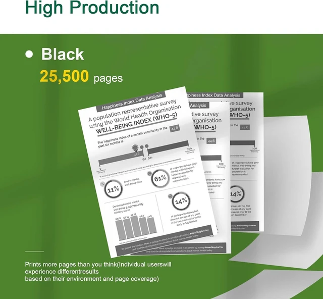 Alt view image 3 of 7 - 521H 52D1H00 High-Yield Black Toner Cartridge 1-Pack Replacement for Lexmark 52D1H00 Toner Cartridge for MS710 MS711dn MS810 MS810dn MS810de MS811n MS811dn MS812 MS812dn MS812de Printer