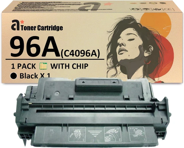 Main image of 96A Toner Cartridge Replacement for HP 96A C4096A Toner Cartridges Compatible for HP Laserjet 2000 2100 2100m 2100se 2100tn 2100xi 2200 2200d 2200dn Printers 1 Black