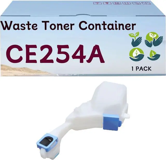 Main image of CE254A (CC468-67910) Black Waste Toner Box Replacement Compatible for HP CM3530 3530FS CP3525DN 3525N 3525X Printers 1 Pack