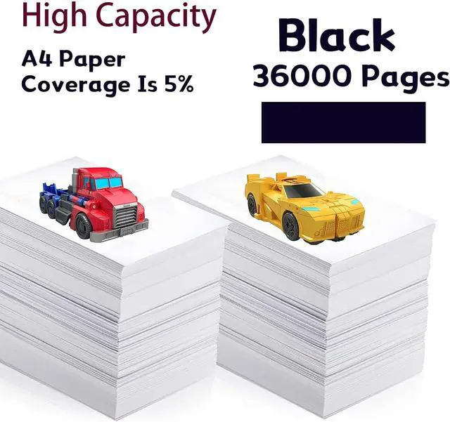 Alt view image 3 of 7 - CE254A (CC468-67910) Black Waste Toner Box Replacement Compatible for HP CM3530 3530FS CP3525DN 3525N 3525X Printers 1 Pack