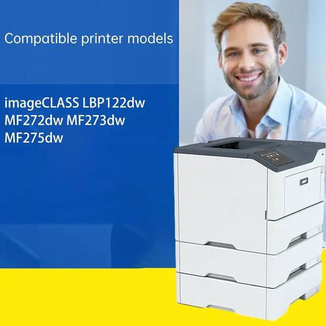 Alt view image 2 of 7 - Compatible for Canon imageCLASS LBP122dw MF272dw MF273dw MF275dw Printers, CRG-071H 5646C001 Toner Cartridge, Ultra-High Print Page Count with Chip 2600 Pages (Black)