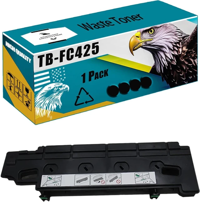 Main image of TB-FC425 Waste Toner Container Compatible for Toshiba E Studio 3525AC 4525AC 5525AC 6525AC Printers, High Production Replacement (Black)