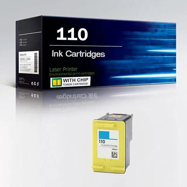 Main image of 110 Ink Cartridges Compatible for HP 110 Ink Cartridges High Capacity Replacement for HP PhotoSmart A310 A430 A311 A316 A320 A433 A436 A440 A314 A441 A432 Printers,Color-1 Pack