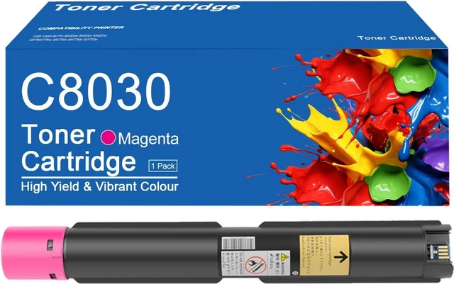 Main image of C8030 Toner Cartridge Compatible for Xerox C8030 006R01699 Magenta Toner Cartridges Work for Xerox AltaLink C8030 C8035 C8045 C8055 C8070 Printer