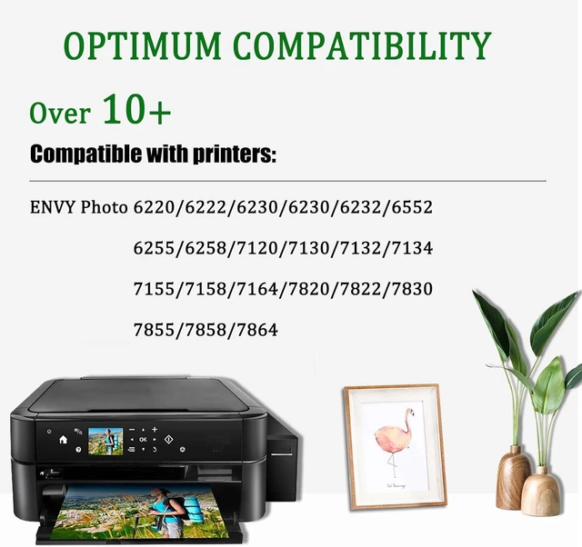 Alt view image 2 of 7 - Replacement 303XL Ink Cartridge Compatible for HP 303XL 303 XL Ink Cartridges Work for HP Envy Photo 6220 6222 6230 6230 6232 6552 6255 6258 7120 7130 7132 7134 Prin