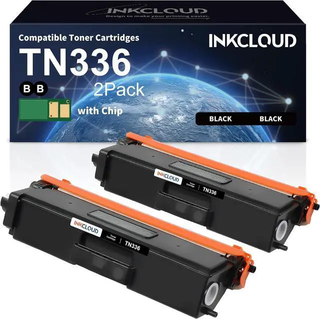 Main image of TN336 Black Toner Cartridge Compatible Replacement for Brother TN336 TN331 TN-336 TN-331 Compatible with HL-L8350CDW MFC-L8850CDW MFC-L8600CDW MFC-9970CDW HL-4150CDN HL-L8250CDN, 2 Pack