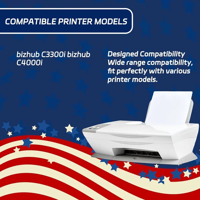 Alt view image 2 of 7 - ALLC Compatible for Konica Minolta TNP-81 Toner Cartridge Work for Konica Minolta bizhub C3300i bizhub C4000i Printers, with Chip, High Yield 13000 Pages, Clear Printing (Yellow)