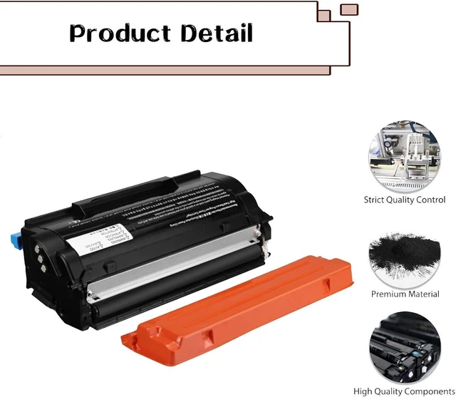Alt view image 4 of 7 - 55B1000 High Capacity Toner Cartridge Compatible for Lexmark MS331dn MS431dn MS431dw MX331adn MX431adn MX431adw MX432adwe Printers 1 pack