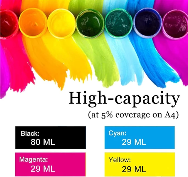Alt view image 3 of 7 - 712XL Black Ink Cartridges Replacement for HP 712 XL Compatible for HP Designjet T650 T630 T230 T210 T250 Studio Plotter Printer 3ED71A Ink Remanufactured 80 Ml, Black-1 Pack