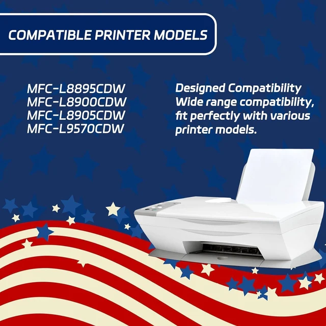 Alt view image 2 of 7 - Compatible for Brother TN-436 Toner Cartridges Work for Brother MFC-L8895CDW MFC-L8900CDW MFC-L8905CDW MFC-L9570CDW Printers, with Chip, High Yield 7500 Pages, Clear Printing (Magenta)