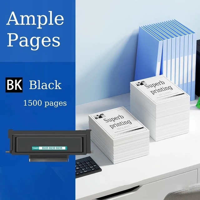 Alt view image 3 of 7 - B230 Toner Cartridge Compatible for Xerox B225 B230 B235 Printer, High Print Page Volume with Chip (006R04399)