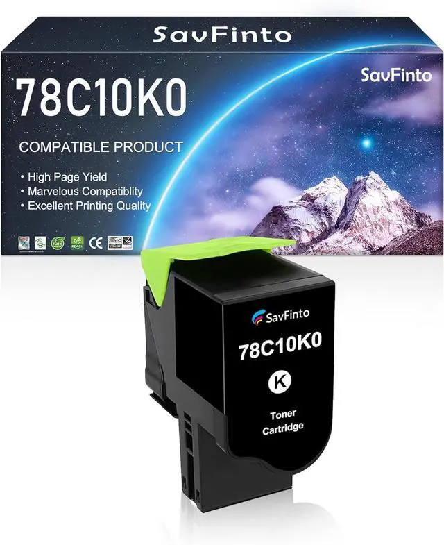 Main image of CS421 Toner Cartridge 78C10K0 78C10 Replacement for Lexmark CS421 CS421dn CS521dn CS622de CX421adn CX522ade CX622ade CX625ade CX625adhe Printer (Black, 1-Pack)