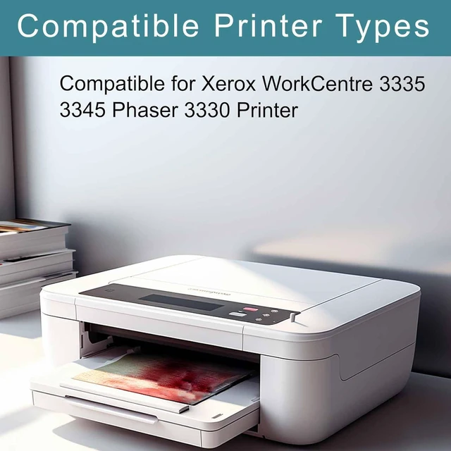 Alt view image 2 of 7 - 106R03620 Toner Cartridge Compatible for Xerox 106R03620 , Reliable Performance Compatible for Xerox WorkCentre 3335 3345 Phaser 3330 Printer, High Yield 3000 Pages(Black)