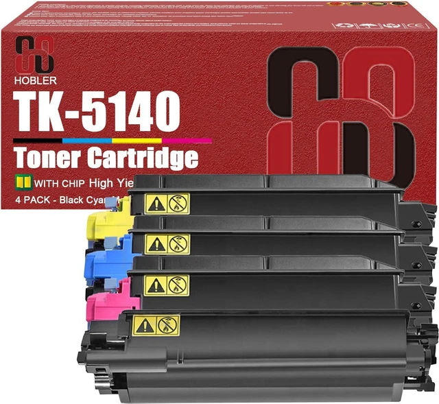 Main image of TK5140 Toner Cartridges Compatible for Kyocera TK-5140K TK-5140C TK-5140M TK-5140Y Toner Cartridge Work for Kyocera Ecosys M6530cdn M6030cdn P6130cdn Printers