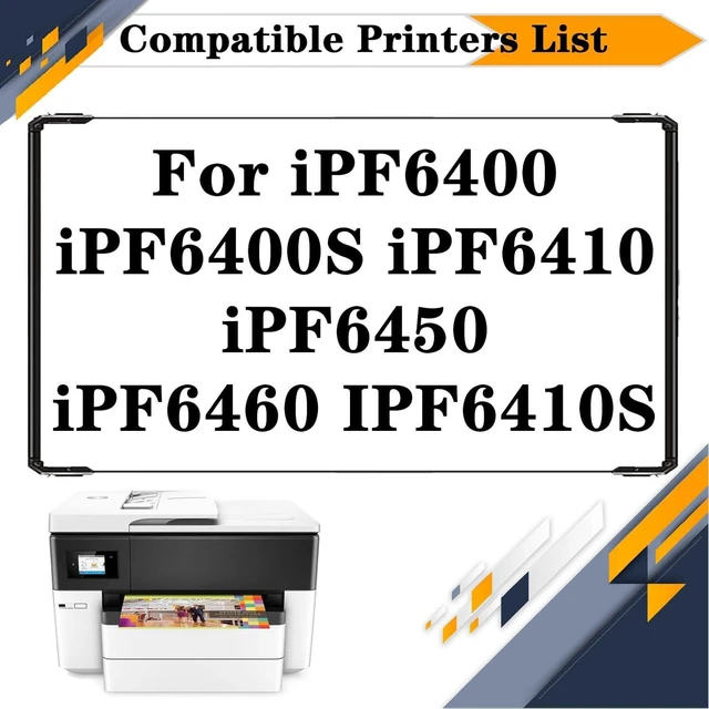 Alt view image 2 of 6 - Replacement PFI-106 PFI106 130ML Ink Cartridges Compatible for Canon IPF6400 IPF6400S IPF6410 IPF6450 IPF6460 IPF6410S Printers R